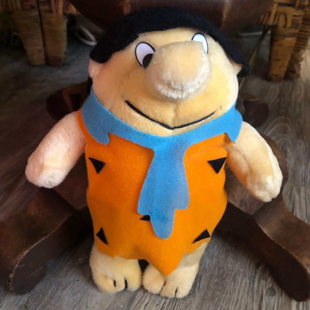 Fred Flinstone Antique Plush Toy